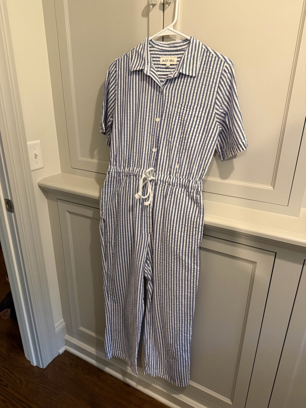 Alex Mill Cotton Striped Jumpsuit from Nordstrom